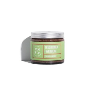 Mydlarnia Cztery Szpaki Peeling cukrowy Truskawka i Werbena 250 ml