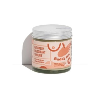 Mydlarnia Cztery Szpaki naturalny Dezodorant w kremie Cytrusowo-Ziołowy Edycja Limitowana "Badaj się" 60 ml