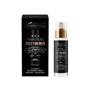 Bielenda ONLY FOR MEN BARBER EDITION Żel-Booster do twarzy dla mężczyzn nawilżająco-energetyzujący 30 ml