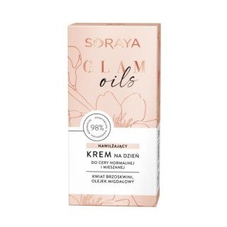 Soraya GLAM OILS nawilżający krem do twarzy na dzień 50 ml