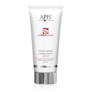 Apis Raspberry Glow Maska żelowa z liofilozowanymi malinami 200 ml