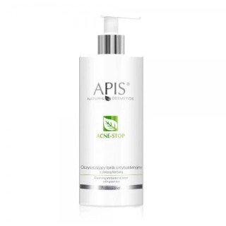 Apis Acne-Stop oczyszczający Tonik antybakteryjny z zieloną herbatą 500 ml Apis Acne-Stop oczyszczający Tonik antybakteryjny z zieloną herbatą 500 ml