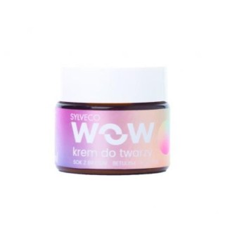 Sylveco WOW lekki Krem do pielęgnacji młodej cery na dzień i na noc Sok z brzozy, Betulina i Ksylitol 50 ml
