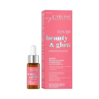 Eveline Beauty & Glow Dragon Blood! Serum złuszczające z kompleksem AHA 30% & BHA 2% 18 ml