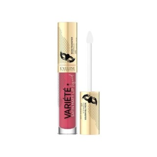 Eveline Variete Satin Pomadka w płynie z kwasem hialuronowym /06/ Strawberry Cocktail 4,5 ml
