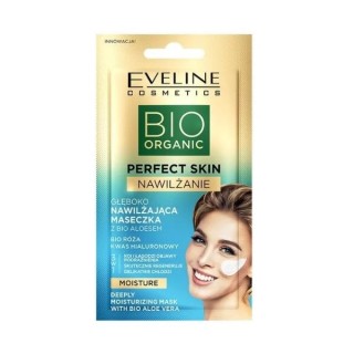 Eveline Bio Organic Perfect Skin głęboko nawilżająca Maseczka do twarzy z Bio Aloesem 8 ml Eveline Bio Organic Perfect Skin głęboko nawilżająca Maseczka do twarzy z Bio Aloesem 8 ml
