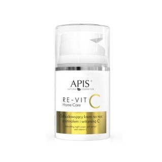 Apis Re-Vit C Home Care odbudowujący Krem do twarzy z Witaminą C na noc 50 ml
