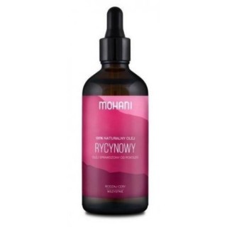 Mohani Precious Oil Olej Rycynowy wzmacnia włosy, brwi i rzęsy