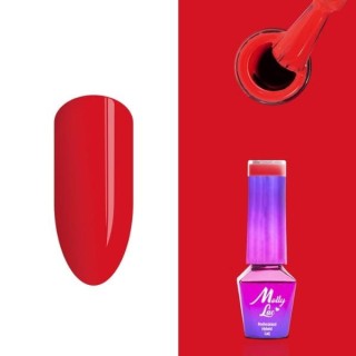 MollyLac /7/ Glamour Women Lakier Hybrydowy Ferarri 5 ml