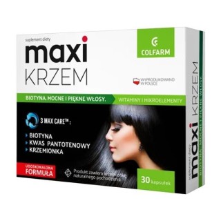 Maxi Krzem 30 kapsułek