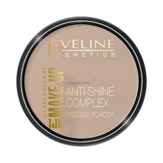 Eveline Art Make-up matujący Puder mineralny z jedwabiem /34/ Medium Beige