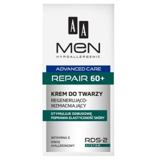 AA Men Advanced Care Repair 60+ Krem do twarzy regenerująco-wzmacniający