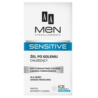AA Men Sensitive Żel po goleniu chłodzący