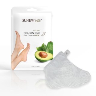 Sunew Med+ intensywnie nawilżająca Maska do stóp Avocado 1 para