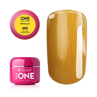 Silcare Base One Color Żel UV /026/ One Metallic Melon Madness 5 g