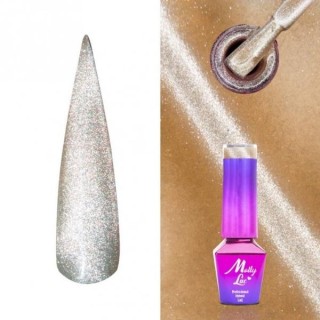 MollyLac /444/ Womanity Cat Eye Lakier Hybrydowy Ginger 5 ml