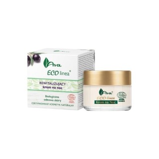 Ava Eco Linea certyfikowany naturalny rewitalizujący Krem na noc 50 ml Ava Eco Linea certyfikowany naturalny rewitalizujący Krem na noc 50 ml