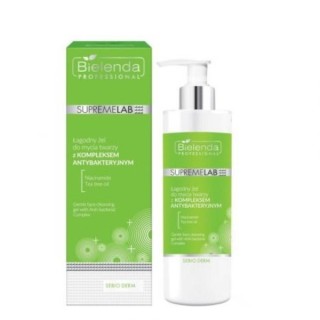 Bielenda Professional SUPREMELAB Sebio Derm łagodny Żel do mycia twarzy z kompleksem antybakteryjnym Bielenda Professional SUPREMELAB Sebio Derm łagodny Żel do mycia twarzy z kompleksem antybakteryjnym
