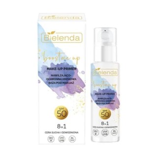 Bielenda Boost Me Up nawilżająco-ochronna kremowa Baza pod makijaż SPF50