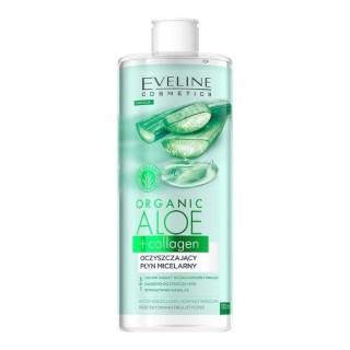 Eveline Organic Aloe + Collagen oczyszczający Płyn micelarny 400 ml