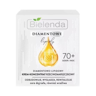 Bielenda Diamentowe Krem-koncentrat przeciwzmarszczkowy 70+ dzień/noc