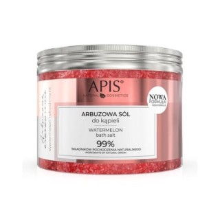 Apis Arbuzowe Orzeźwienie arbuzowa Sól do kąpieli 650 g