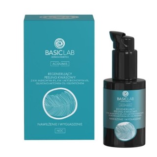 BasicLab Acidumis regenerujący Peeling kwasowy nawilżenie i wygładzenie 30 ml