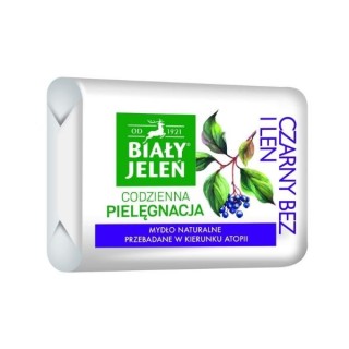 Biały Jeleń Premium Mydło z ekstraktem z czarnego bzu 100 g