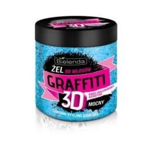 Bielenda Graffiti 3D Żel do włosów mocny 250 ml
