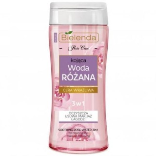 Bielenda Rose Care kojąca Woda różana 3w1 do skóry wrażliwej 200 ml