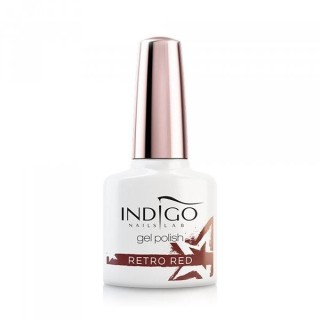 Indigo Lakier hybrydowy Retro Red 7 ml