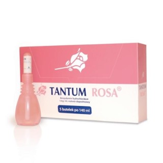 Tantum Rosa 1mg/ml 5 butelek po 140 ml