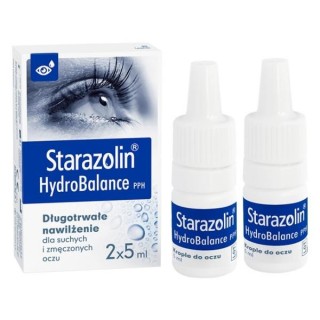 Starazolin HydroBalance PPH Krople do oczu 2x5 ml