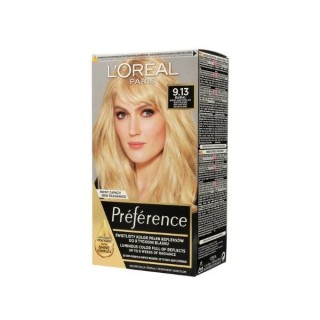 L'oreal Preference Farba do włosów /9.13/ Bardzo Jasny Popielato Złocisty Blond