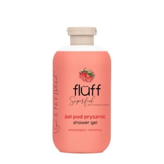 Fluff Superfood Żel pod prysznic o zapachu truskawki 500 ml