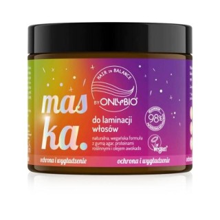 ONLYBIO Hair in Balance Maska do laminacji włosów 200 ml ONLYBIO Hair in Balance Maska do laminacji włosów 200 ml