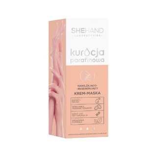 SheHand Kuracja parafinowa nawilżająco-regenerujący Krem-maska do dłoni 75 ml