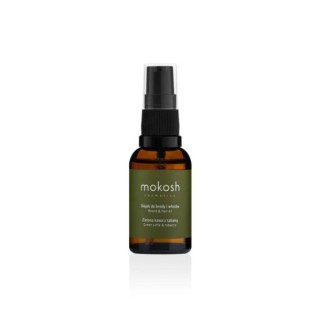 Mokosh Olejek do brody i włosów Zielona kawa z tabaką 30 ml