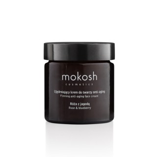 Mokosh ujędrniający Krem do twarzy anti-aging Róża z jagodą 60 ml