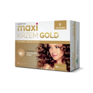 Maxi Krzem Gold 60 kapsułek