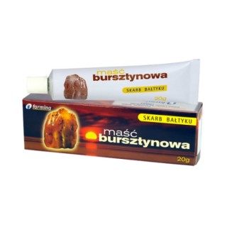 Farmina rozgrzewająca Maść do ciała Bursztynowa 20 g
