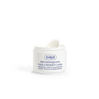 Ziaja dermatologiczna Baza z tlenkiem cynku 80 g Ziaja dermatologiczna Baza z tlenkiem cynku 80 g