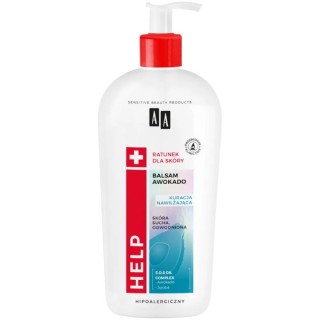 AA Help Natural Balsam do ciała odżywianie dla skóry suchej Avocado 400 ml