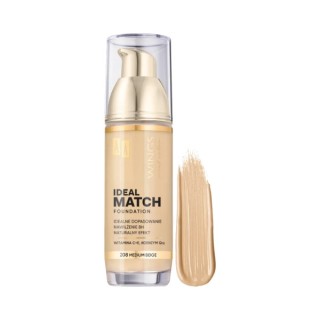 AA Wings of Color Ideal Match Podkład do twarzy dopasowujący się do cery /208/ Medium Beige 35 ml