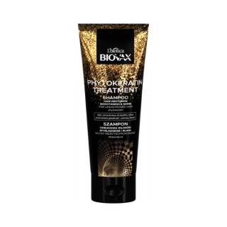Biovax Phyto Keratin intensywnie odbudowujący Szampon do włosów po keratynowym prostowaniu 200 ml