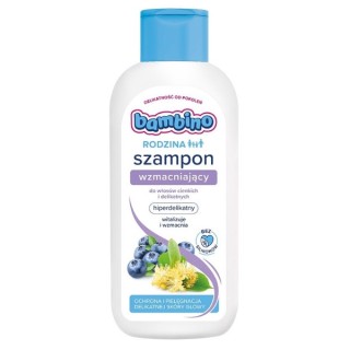 Bambino Rodzina wzmacniający Szampon do włosów cienkich i delikatnych 400 ml