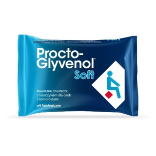 Procto-Glyvenol Chusteczki nawilżające Soft 30 sztuk