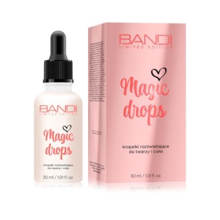 Bandi Magic Drops Kropelki rozświetlająco do twarzy i ciała 30 ml