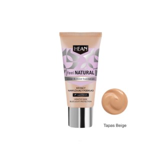 Hean Feel Natural Podkład kryjąco-nawilżający /04/ Tapas Beige 30 ml