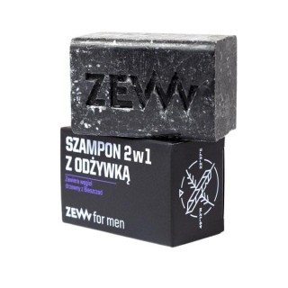 Zew For Men 2w1 Szampon z Odżywką zawiera węgiel drzewny z Bieszczad 85 ml